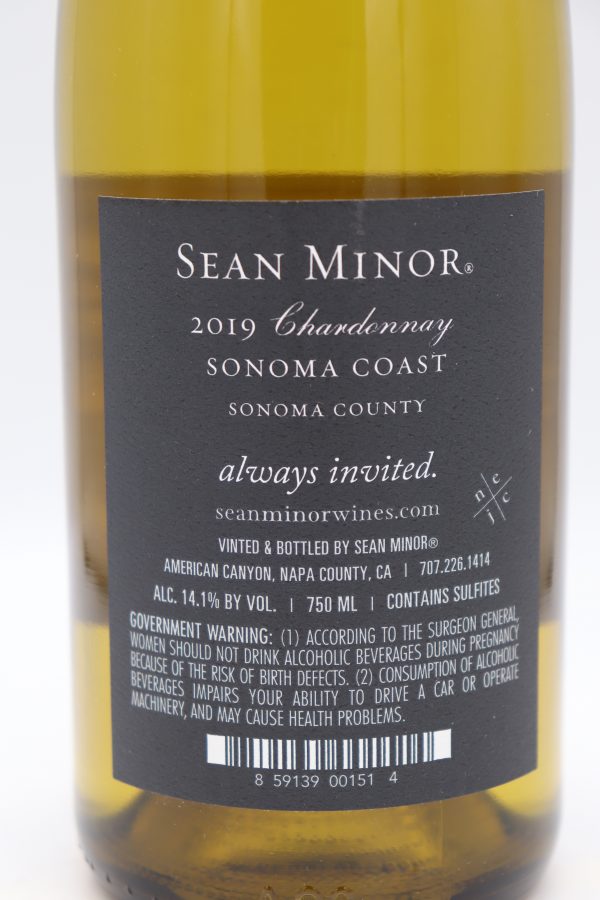 Sean Minor Sonoma Chardonnay 2018 - Image 2