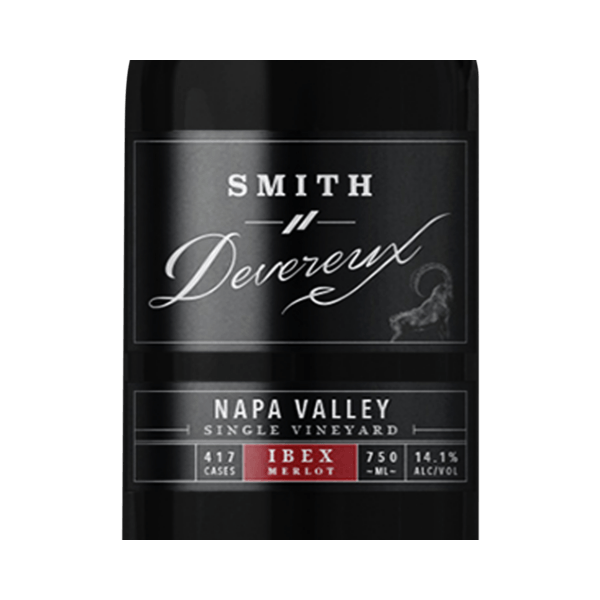 Smith Devereux 2019 IBEX Single - Vineyard Wine Spirits Old Vine Merlot 